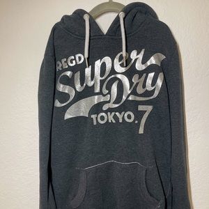 SuperDry Grey Hoodie
